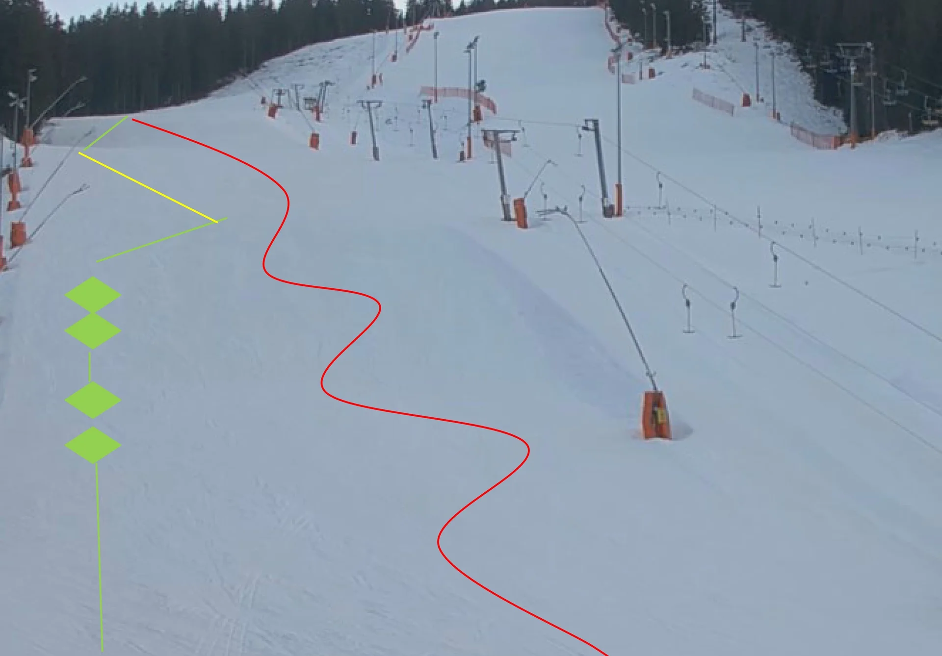 Sprint Strecke | © DAV Berchtesgaden