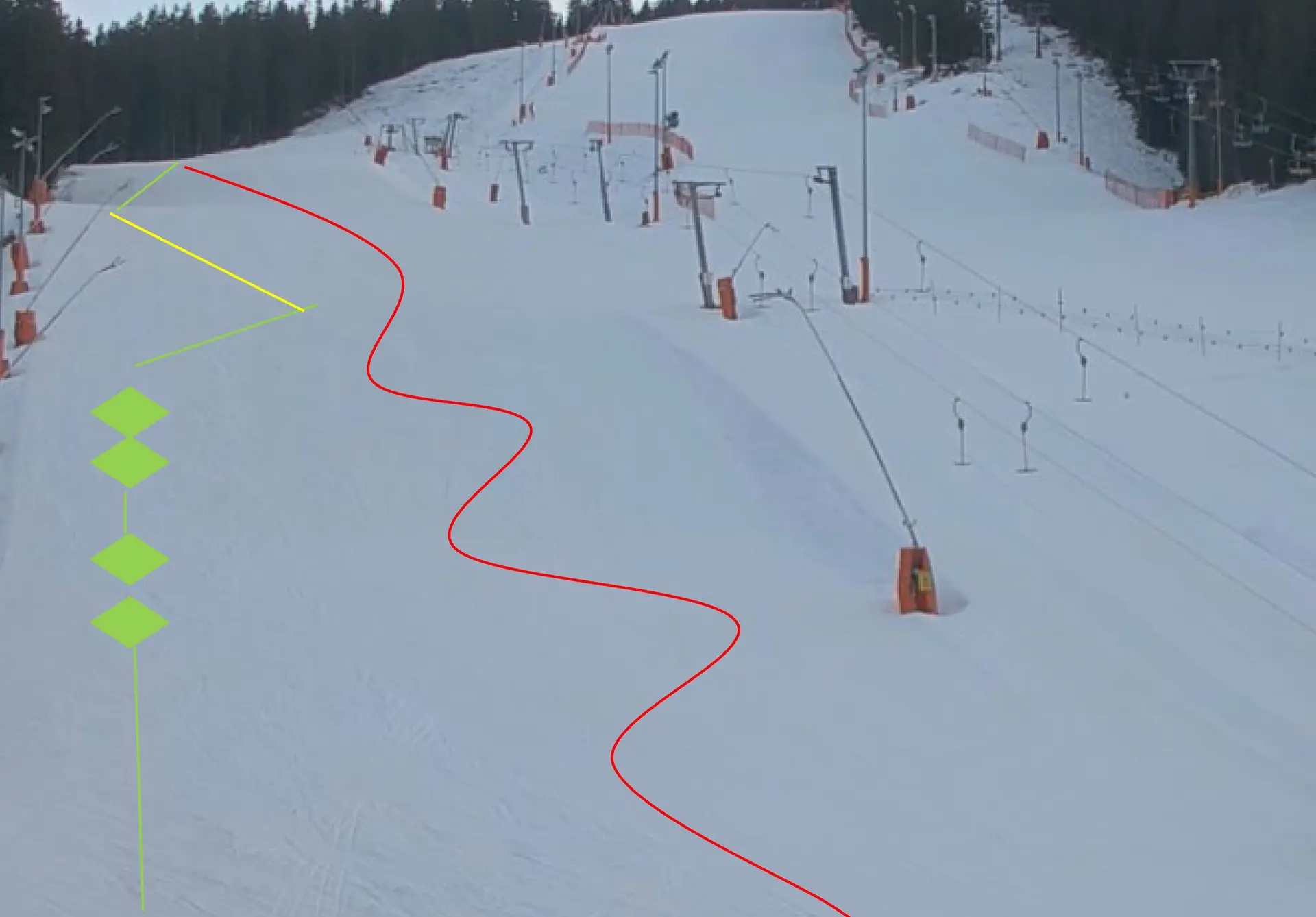 Sprint Strecke | © DAV Berchtesgaden